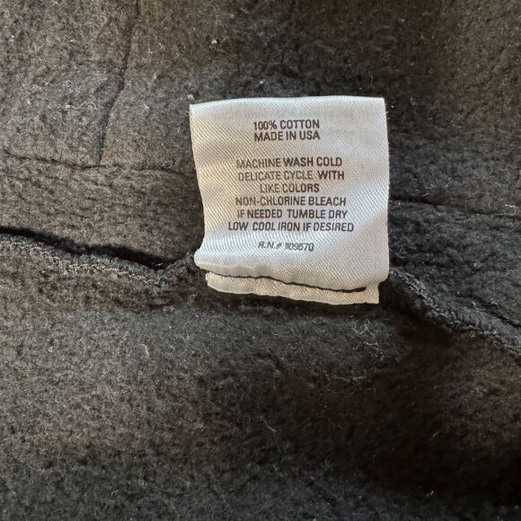 Citizens of Humanity Utility Vest Womens Large Black  Asymmetrical Zip Pockets - Picture 7 of 13